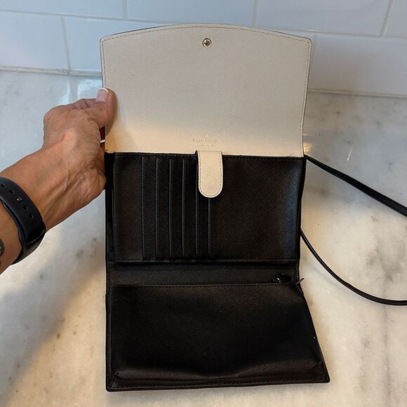 Kate Spade Crossbody Purse Handbag Leather Winnie Laurel Way Clutch Wallet Bag - Picture 13 of 16